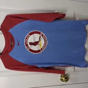Nike -Baseball Tee 3/4 Sleeve: Cardinals